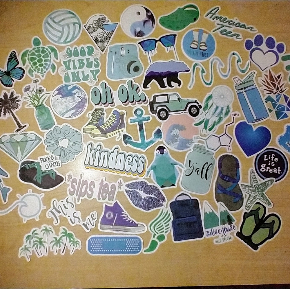 🌊🌺  VSCO Stickers 🌺🌊 - Picture 2 of 7